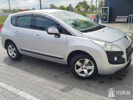 Peugeot, 3008, 1600, 112, дизель, внедорожник, робот, передний привод, среднее состояние, левый, серебряный, 699 000 ₽